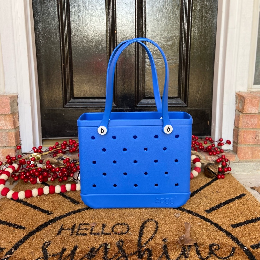 Baby Small Bogg Bag Tote in Blue Eyed/Royal Blue. New Original tote. - Picture 5 of 12